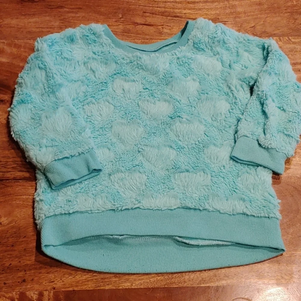Fluffy Heart Shirt by  Children's Place